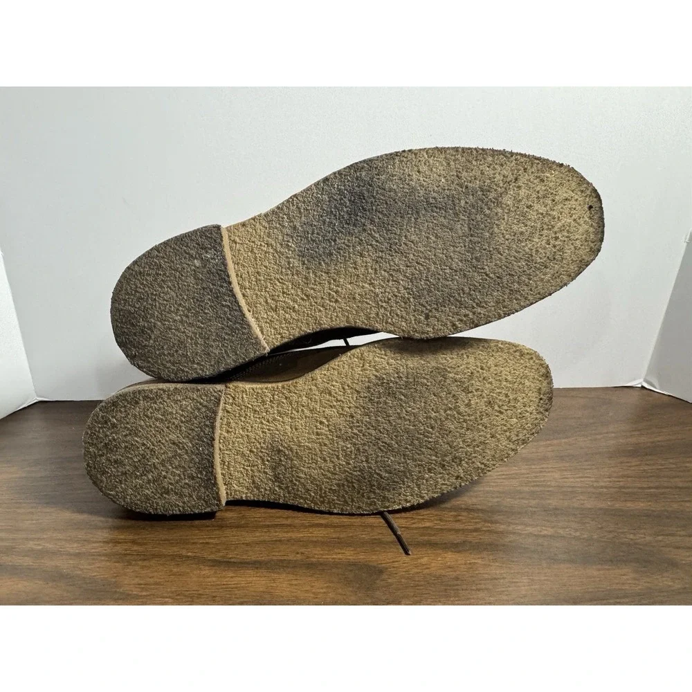 Johnston & Murphy Copeland Chukka Boots 25-1872 Camel Suede Mens 11 Crepe Sole